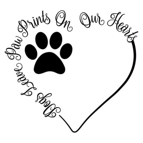 Chihuahua Memorial, Paw Crochet, Dog Memorial Tattoos, Pawprint Tattoo, Dog Scrapbook, Paw Heart, Memorial Tattoos, Dog Paw Print, Dog Decor