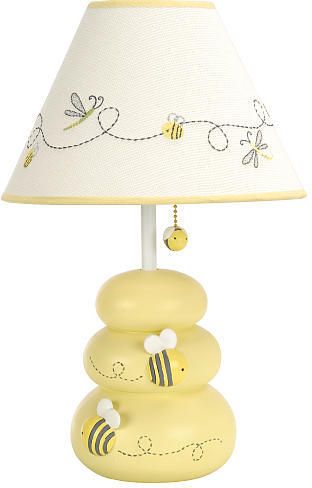 lamp Bee Bedroom, Bumble Bee Nursery, Bee Nursery Decor, Honey Bee Nursery, Bee Room, Baby Cocoon Pattern, Bee Nursery, Winnie The Pooh Nursery, Baby Room Themes