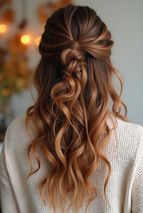 Looking for fresh hairstyle inspo this autumn? From soft waves to sleek braids, these chic and cozy looks will perfectly complement your fall wardrobe! 🍁🍃 Get ready to turn heads with effortless elegance this season! 🍂💇‍♀️ #AutumnVibes #HairGoals #FallBeauty Aesthetic Hairstyle Ideas, Aesthetic Hairstyle, Sleek Braid, Cozy Fall Vibes, Fall Hairstyles, Hair Mistakes, Chic Autumn, Hairstyle Inspo, Fresh Hair