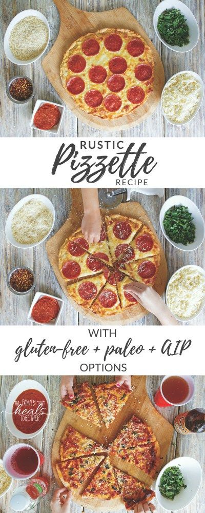 Rustic Pizza Galette Recipe (Pizzette!) with AIP Option | The Family That Heals Together Aip Prosciutto Recipes, Aip Pizza Dough, Aip Italian Recipes, Aip Pizza Sauce, Aip Pizza Recipes, Aip Pizza Crust, Api Diet, Pizza Galette, Aip Pizza