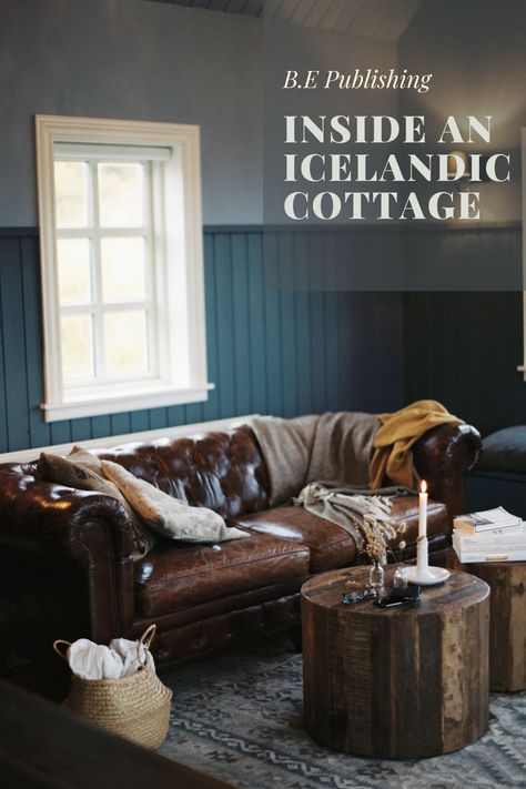 Peek inside this rustic Icelandic cottage. Iceland House, Small Cottage Interiors, Iceland Engagement, Iceland Elopement, Bridal Photographs, Hygge Home, Timber House, Elopement Wedding, Big Wedding