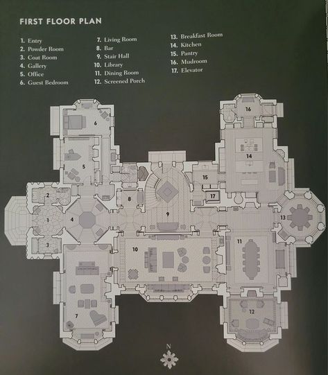 Huge Mansion Layout, Castle Floor Plans Gothic, Bloxburg House Layouts Castle, Bloxburg Estate Layout, Dark Academia Floor Plan, Mansion Plans Luxury, Old Mansion Layout, House Mansion Layout, Bloxburg Gothic House Layout