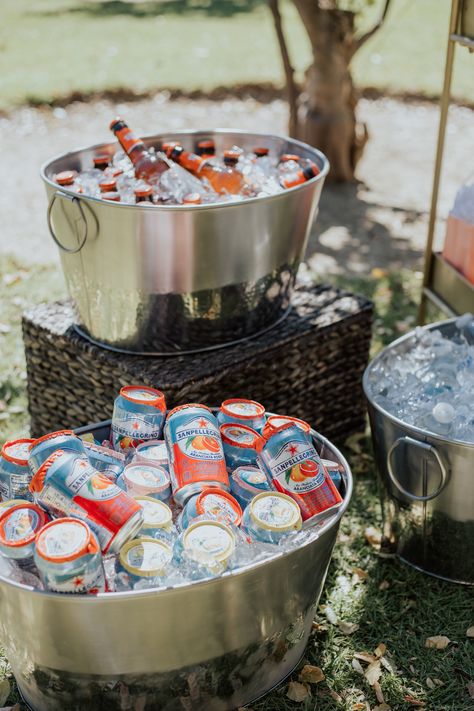 My Baby Shower — The Peds Dentist Drink Station Baby Shower Ideas, Baby Shower Drink Station, Beer Buckets, Baby Shower Cocktails, Babby Shower, Happy Hour Party, Drink Display, Tin Bucket, Beer Bucket