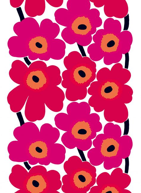 marimekko Marimekko Pattern, Marimekko Fabric, Design Textile, How To Make Curtains, Textile Patterns, Textile Design, Fabric Patterns, Upholstery Fabric, Canvas Fabric