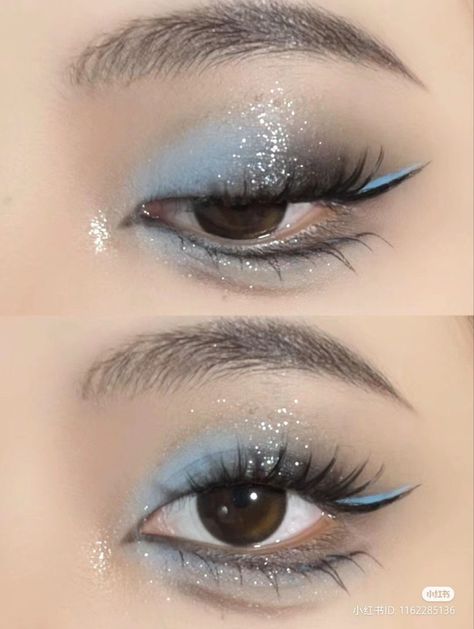 Festival Eye Makeup, Dark Era, Geisha Makeup, Eyeliner Eyelashes, Makeup Douyin, Makeup 101, Magical Makeup, Ethereal Makeup, Eye Makeup Designs