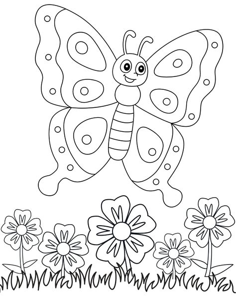 Summer Butterfly Coloring Pages  🎨 🦋 Print these free summer butterfly coloring pages for kids and adults. Relax and have fun with these beautiful, detailed illustrations. #butterfly #coloringpages #summer #art Butterfly Activity, Butterfly Coloring Pages, Butterflies Activities, Monster Truck Coloring Pages, Illustration For Kids, Butterfly Coloring, Summer Coloring, Kid Coloring Page, Summer Coloring Pages