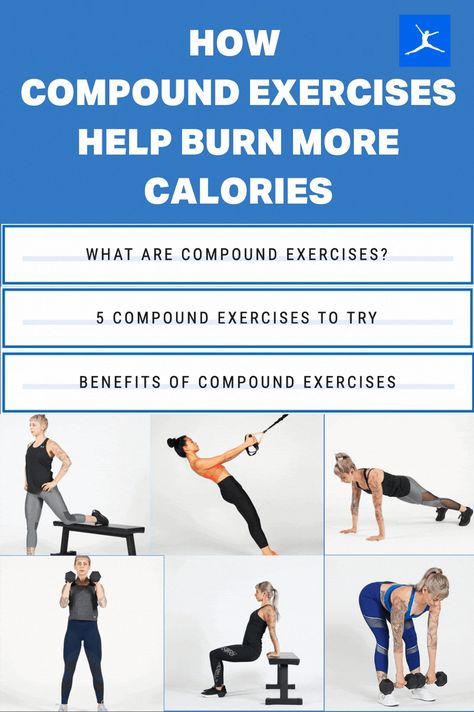 What will get you stronger and faster? Compound exercises where you stimulate several muscle groups at once to build strength and burn fat. Compound exercises should form the base of your strength routine. Some fitness routines have exercises that hit specific muscle groups, knocking out sets of biceps curls, lateral raises and seated leg extensions in hopes of reaping maximum benefits. But while this approach may help you get stronger, it’s not a fast-track to your goals. Hit Exercise, Muscle Groups To Workout, Strength Routine, Body Science, Compound Exercises, Fitness Routines, Exercise Program, My Fitness Pal, Lateral Raises