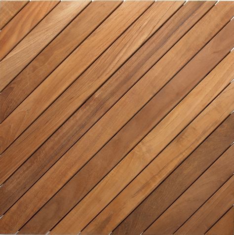 Diagonal Wood Floor, Wooden Deck Designs, Wood Deck Designs, Wood Slat Ceiling, Wood Deck Tiles, Wooden Ceiling Design, Building Kitchen Cabinets, Bar Exterior, Teak Flooring