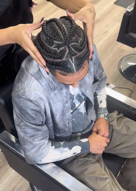 Box Braids Male, Cornrow Styles For Men, Haircut Gray Hair, Cornrow Braid Styles, Boy Braids Hairstyles, Cornrow Hairstyles For Men, Braids For Boys, New Short Hairstyles, Hair Twist Styles