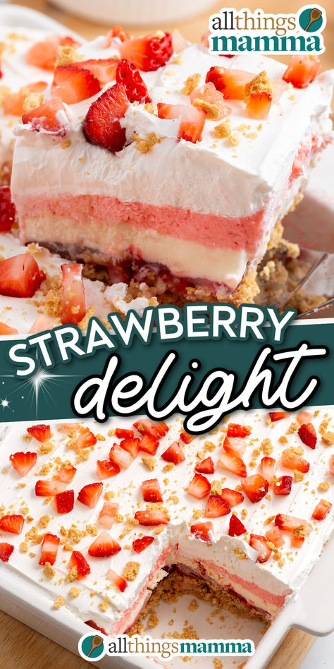 collage image of Strawberry Delight.