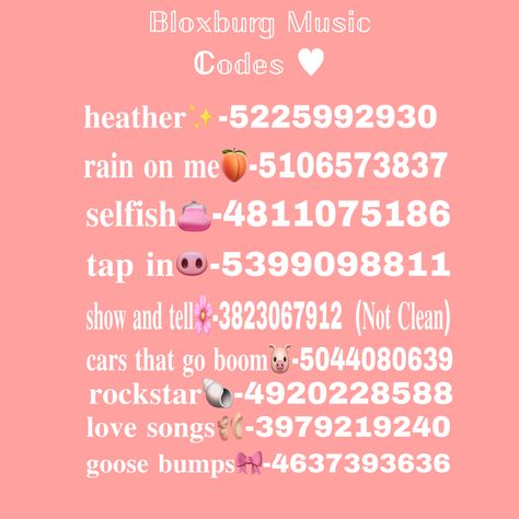 𝚖𝚒𝚗𝚎 𝚜𝚘 𝚙𝚕𝚎𝚊𝚜𝚎 𝙳𝙾 𝙽𝙾𝚃𝚂𝚃𝙴𝙰𝙻 :) Bloxburg Sound Id Codes, Roblox Sound Id Codes 2023, Bloxburg Music Codes 2024, Roblox Animation Id Codes, Roblox Sound Id Codes, Bloxburg Song Codes 2024, Roblox Song Id Codes Not Copyright 2023, Roblox Radio Codes, Roblox Music Codes 2024