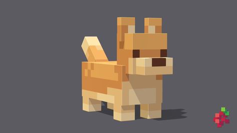 Dog Statue Minecraft, Minecraft Props, Halloween Pillows Diy, Minecraft Details, Minecraft Dog, Minecraft Animals, Minecraft Dogs, Minecraft Comics, Minecraft Images