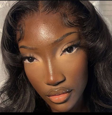 Wigs Bob, 360 Lace Wigs, Quick Braided Hairstyles, Creative Makeup Looks, Dark Skin Makeup, Girls Makeup, Pretty Makeup, Black Beauty, Cute Makeup