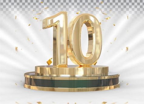 10 Number Design Graphics, 3d Numbers, Number Top, 7 Number, Number Design, Creative Poster, Number 6, Creative Poster Design, Number 7