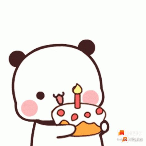 Happy Birthday Birthday Cake GIF - HappyBirthday BirthdayCake Happy - Discover & Share GIFs Gif Happy Birthday, Funny Happy Birthday Gif, Cake Gif, Birthday Cake Gif, Birthday Cartoon, Chibi Cat, Cute Happy Birthday, Cute Bear Drawings, Images Kawaii