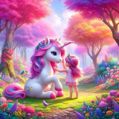 Unicorn Wallpaper Cute, Cute Rainbow Unicorn, Cute Iphone Wallpaper Tumblr, Unicorn Photos, Vw Art, Mythical Creatures Fantasy, Cute Bunny Pictures, Pink Wallpaper Girly, Unicorn Pictures