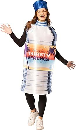 Rasta Imposta Plastic Water Bottle Halloween Costume, Women and Men, Adult One Size Halloween Costume Women, Costume Women, Plastic Water Bottle, Halloween Costume, Size Clothing, Shoes Jewelry, Halloween Costumes, Water Bottle, Halloween