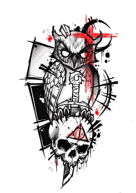 Tato 3d, Tatuaje Trash Polka, Tato Maori, Tattoo Trash, Kunst Tattoos, Trash Polka Tattoo, Inspiration Tattoos, Geniale Tattoos, Colorful Skulls