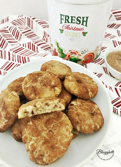 Take a cinnamon-sugar classic cookie & add cinnamon pecans & you get a delicious holiday cookie. Cinnamon Pecan Snickerdoodles are crisp and chewy & have so much flavor from the cinnamon pecans. #snickerdoodles #pecans #cookies #cinnamon #ChristmasCookies Cinnamon Crinkle Cookies, Neiman Marcus Cookie Recipe, Christmas Crinkle Cookies, Snickerdoodle Cookies Easy, Snickerdoodle Cookie, Cinnamon Pecans, Snickerdoodle Cookie Recipes, Crinkle Cookies, Spice Cookies