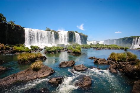 Iguazu Falls, 3d Background, Backyard Patio, Worlds Largest, Beautiful Places, Photo Image, Brazil, Hawaii, Deviantart