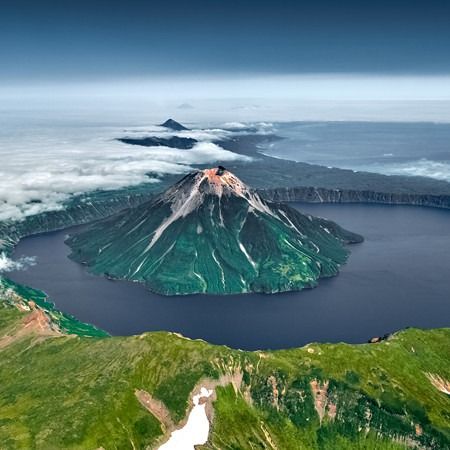 The itinerary of this cruise to the Kuril Islands will take you from Sakhalin to Kamchatka: on the voyage you will see most of the islands of the Kuril Ridge. Landings in the most picturesque places, trekking to volcanoes and observation of the rich fauna of these protected places are waiting for you. Kuril Islands, Breathtaking Nature, Thermal Spring, Mountain River, Active Volcano, Go Hiking, Sea Lion, Sea Birds, Mountain Top