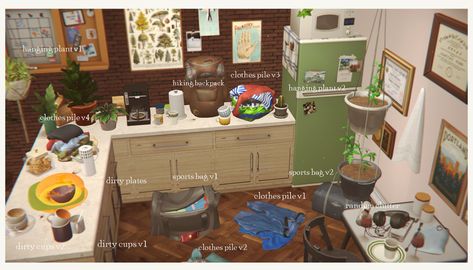 Stop And Smell The Flowers, More Life, Life Is Strange, 4 Life, Sims 2, Cool Items, Hanging Plants, Sims 4, Life Is