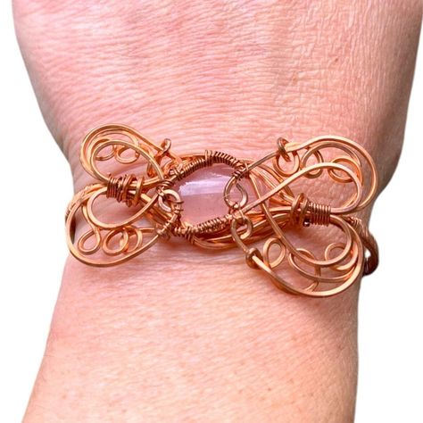 I just added a new item to eBay, Gift For Women Jewelry Wire Wrap Adjustable Copper Crystal Cuff Bracelet Artisan! #eBay #eBaySeller https://ebay.us/AaCKvO Crystal Cuff Bracelet, Copper Crystal, Handmade Crystal Jewelry, Neck Jewellery, Handcrafted Artisan Jewelry, Jewelry Wire, Healing Jewelry, Unique Handmade Jewelry, Wrapped Jewelry