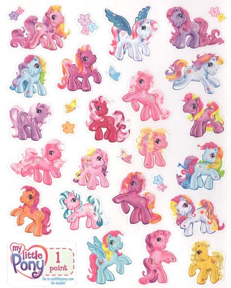 80s Cartoons, Fluttershy, Rainbow Dash, Sticker Collection, Print Stickers, Lps, Sticker Sheets, Book Design, Childhood Memories