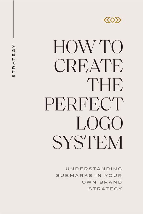 Discover the secrets of creating a powerful and memorable brand with our expertly crafted Logo System Design Strategy tips. Learn how to effectively use submark and logomark design, and dive into the world of brand systems to elevate your brand and captivate your audience. Your journey to brand success starts here. Logo Submark Design, Sub Brand Logo Design, Submarks Logo, Submark Logo Ideas, Brand Identity Design Luxury, Luxury Brand Logos, Corporate Branding Design, Logo Mark Design, Brand Bible