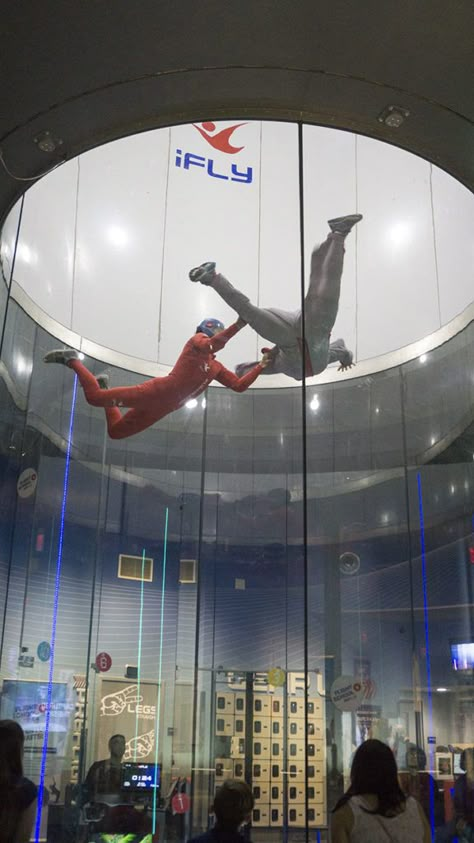 New Date Night Experiences – Indoor Skydiving Indoor Skydiving Aesthetic, Things I Wanna Experience, Arabian Nights Wedding, Ifly Indoor Skydiving, Extreme Activities, Meme Background, Dream Dates, Indoor Skydiving, 2024 Goals