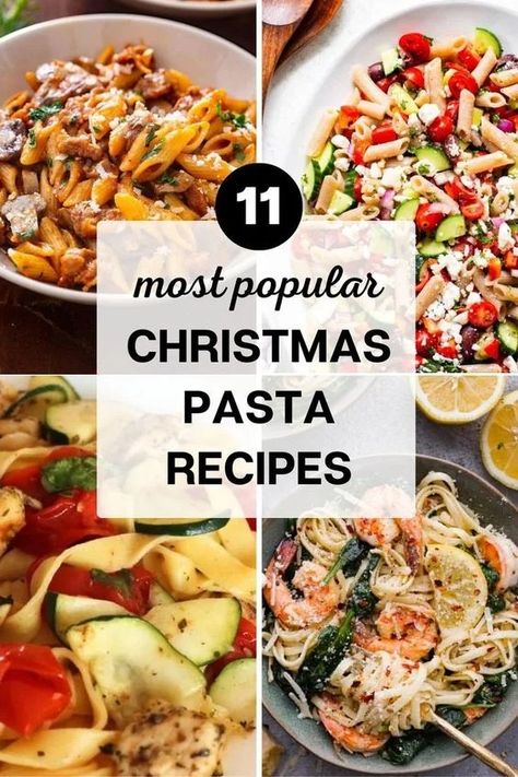 Christmas Pasta Recipe Ideas: Must-Try This Holiday! Winter Pasta Recipes, Salad Recipes Holidays, Christmas Pasta, Vegetarian Christmas Recipes, Winter Pasta, Vegetarian Pasta Dishes, Chicken Pasta Dishes, Cold Pasta Salad Recipes, Vegetarian Christmas