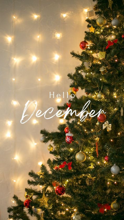 Wallpaper Hello December Images Aesthetic, Hello December Wallpaper Aesthetic, Sweet December Wishes, Hello December Wallpaper Iphone, Christmas Season Wallpaper, Hello December Aesthetic, December Lockscreen, Hello December Wallpaper, 1st Day Of December