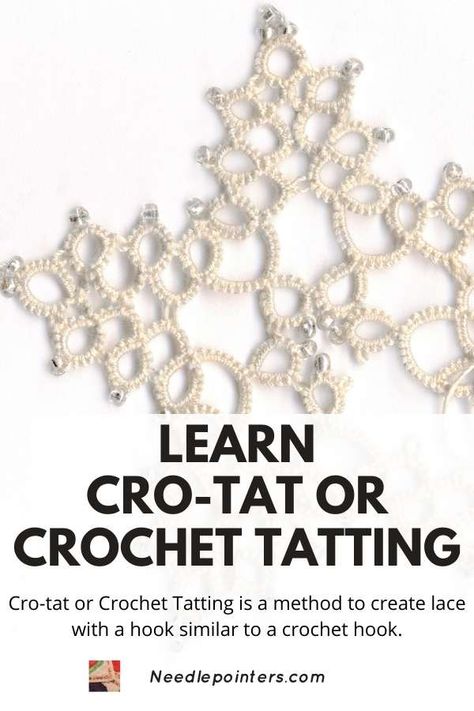 Tatting Collar, Tatting Bookmark, Needle Tatting Tutorial, Crochet Tatting, Tatting Ideas, Needle Tatting Patterns, Shuttle Tatting Patterns, Tatting Tutorial, Sewing Circles