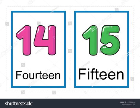 Printable flash card collection for numbers and their names for preschool \u002F kindergarten kids  let's learn numbers illustration\n #Ad , #Aff, #collection#numbers#names#Printable Numbers Illustration, Numbers Preschool Printables, Number Names, Learn Numbers, Numbers Preschool, Printable Flash Cards, Flash Card, Preschool Printables, Learning Numbers