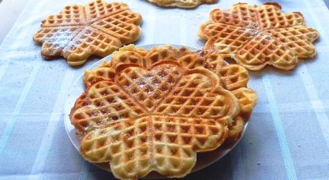 Basic Recipe for German Waffles - My Dinner Waffle Dough Recipe, German Waffles, Basic German, How To Make Waffles, Quick Treats, Homemade Bread Recipes Easy, Waffle Recipe, Easy Bread Recipes, Waffle Recipes