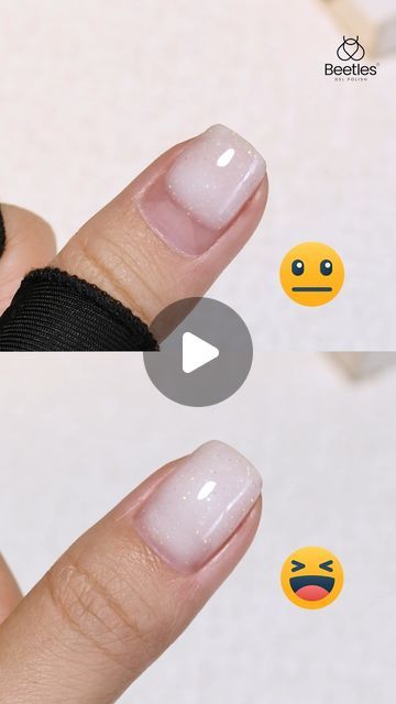 Beetles Gel Polish on Instagram: "💅How to fill newly grown nails with Beetles builder gel
✨Using Beetles Subtle Shimmer 6 Colors Builder Gel 

#beetlesgelpolish #nailhacks #nailtutorial #nails #nailsathome #buildergel #howtofillinbuildergel #howtofillimbuildergelnails" How To Use Builder Gel, Beetles Builder Gel, Beetles Gel Polish, Builder Gel, Nails At Home, Nail Tutorials, Beetles, Nail Tips, Gel Polish