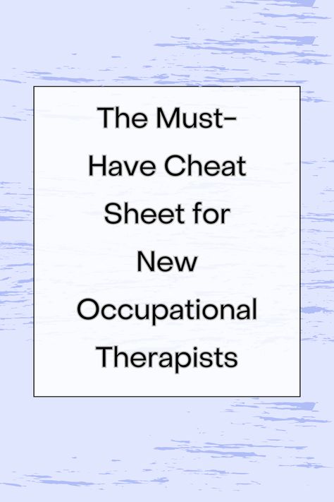 If you're a new adult rehab occupational therapist, be sure to check out our all-encompassing cheat sheet from the My OT Spot blog. We've got everything you need to know, from ROM to precautions and everything in between! Occupational Therapy Inpatient Rehab Interventions, Snf Occupational Therapy, Occupational Therapy Acute Care, Occupational Therapy Inpatient Rehab, Occupational Therapy Older Adults, Occupational Therapy Ideas For Adults, Occupational Therapy Adults, Inpatient Rehab Occupational Therapy, Snf Occupational Therapy Activities