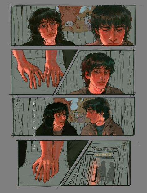 Byler Comic, Dusty Bun, Byler Fanart, Mike Wheeler, Stranger Things Art, I Messed Up, Will Byers, Stranger Things Funny, Some People