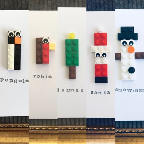 Lego Cards, Lego Pumpkin, Lego Ornaments, Money Flow, Entrepreneur Kids, Lego Gifts, Lego Christmas, Lego For Kids, Christmas Card Crafts