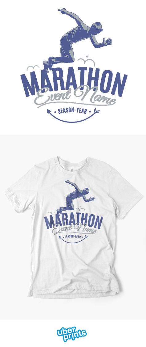 Custom marathon t-shirt design. Running Club Tshirt Design, Marathon Shirt Design, Marathon Tshirt Design, Marathon Finisher Shirt, Design Folder, Sporty Graphic Print T-shirt For Marathon, Virtual Run, Sporty Moisture-wicking T-shirt For Marathon, Marathon Shirts