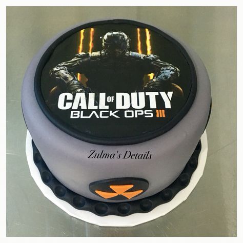 Call of duty Call Of Duty Cake, Fashion Cakes, Call Of Duty, Custom Cakes, Bday Party, Birthday Cake, Cake, Birthday