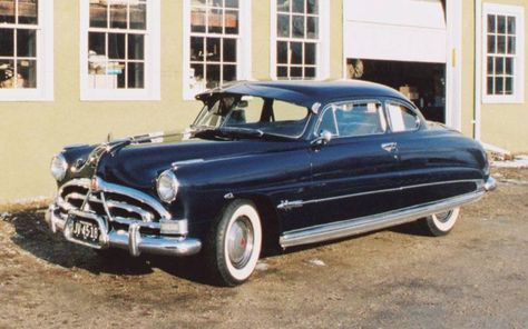 Hudson Car, Hudson Hornet, Veteran Car, Old Vintage Cars, Old School Cars, American Motors, Us Cars, Small Cars, Hornet