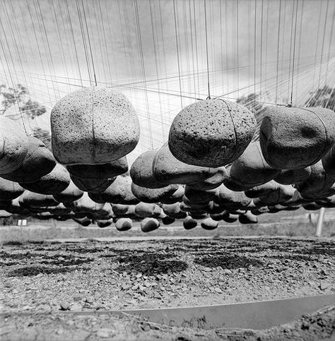 Ken Unsworth's 'Annulus of Stones' (2007).  McClelland Gallery and Sculpture Park, Australia: Best Graffiti, Graffiti Artwork, Earth Art, Sculpture Park, Sculpture Installation, Environmental Art, Land Art, Public Art, Art Plastique