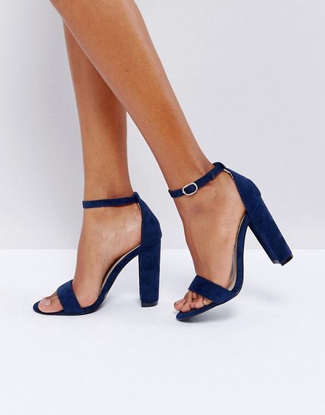 Discover Fashion Online Prom Shoes High Heels, Grad Shoes, Navy Block Heels, Block Heels Wedding, Navy High Heels, Navy Blue Heels, Prom 2022, Shoe Selfie, Navy Heels