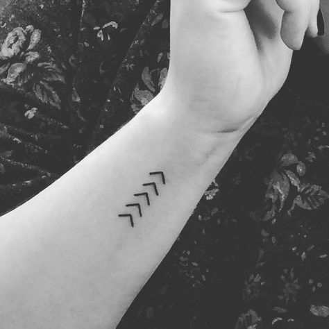 tiny chevrons #tattoos #chevron #simple #small Simple Small Tattoos, Chevron Tattoo, Simple Tattoo With Meaning, One Direction Tattoos, Arrow Tattoos For Women, Tribute Tattoos, Small Shoulder Tattoos, Flame Tattoos, Small Tattoos With Meaning