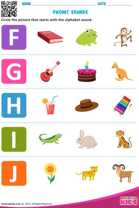 Free Printable Phonics #worksheets For Kids & Preschool. Find Out Our B9B Nursery Worksheet, Kindergarten Literacy Worksheets, Phonic Sounds, Learn Phonics, Preschool Phonics, Nursery Worksheets, Phonics Worksheets Free, Kindergarten Phonics Worksheets, Alphabet Worksheets Kindergarten