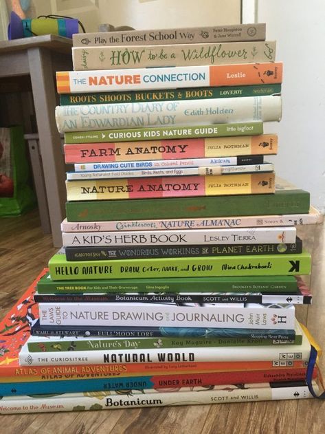 Nature School Curriculum, Nature Journal Kids, Books About Nature, Nature Homeschool, Homeschool Nature Study, Living Off The Grid, Nature Studies, Study Books, Nature Books