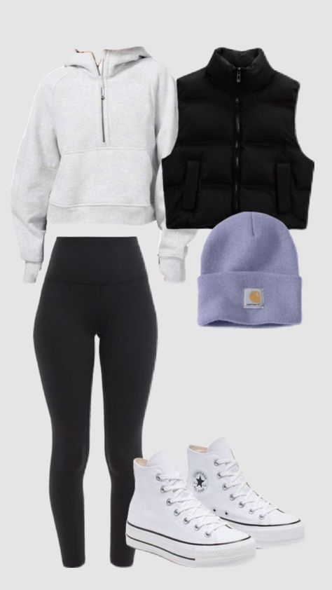 Jacklyn Carter's Amazon Page Gym Outfit Ideas, Look Legging, Casual Preppy Outfits, Trendy Outfits For Teens, Cute Lazy Day Outfits, Lazy Day Outfits, Cute Preppy Outfits, School Looks, Cute Comfy Outfits