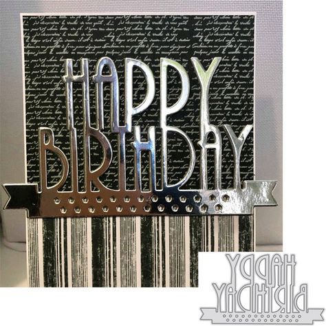 Happy Birthday Crafts, Happy Birthday Lettering, Masculine Birthday Cards, Photo Album Diy, Birthday Letters, Birthday Crafts, Card Making Crafts, Beautiful Greeting Cards, Birthday Cards For Men