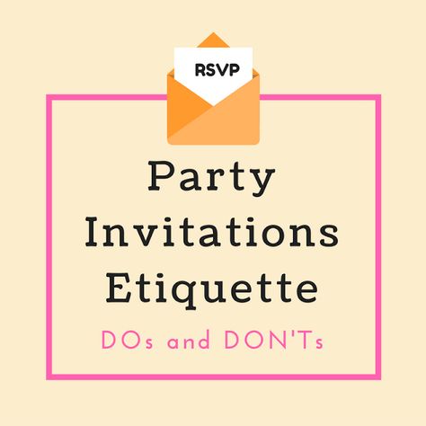 Keeping it Real: Party Invitations Etiquette - DOs and DON'Ts Invitation Etiquette, Amazing Furniture, Wedding Stationery Suite, Blush Wedding Invitations, Gold Foil Wedding, Dos And Don'ts, Acrylic Invitations, Instagram Wedding, Navy Wedding